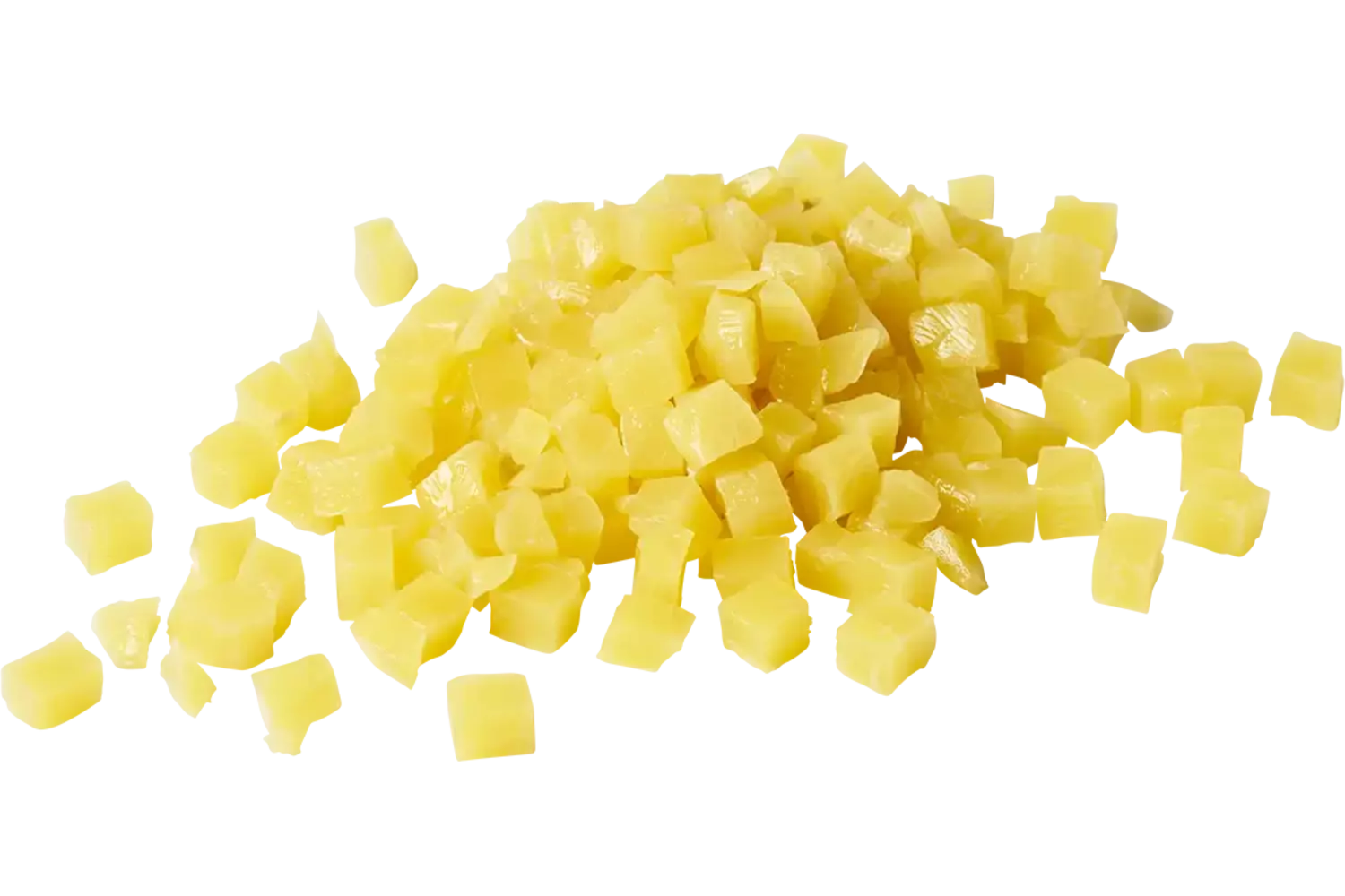 Gele biet sous-vide brunoise 10mm 800gr stuk 1